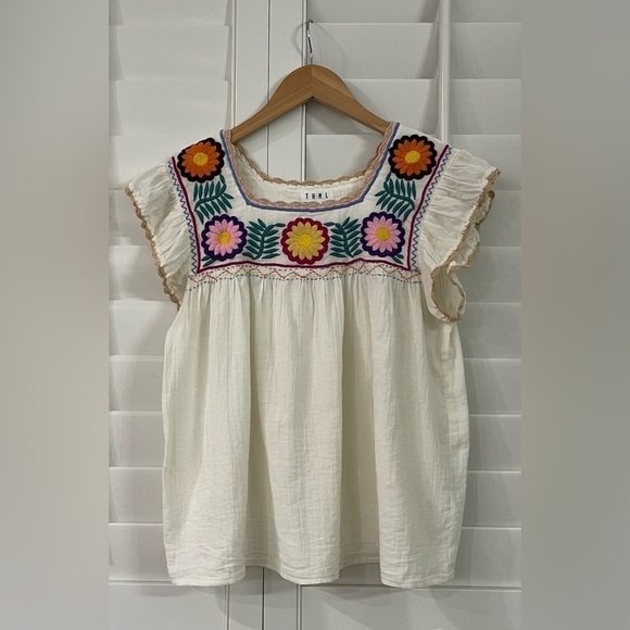 THML Embroidered Blouse - Picture 3 of 9